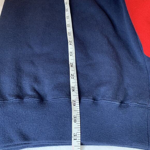 Vintage Jeff Gordon Sweatshirt Men's 2XL Embroidered Red Navy Classic Nascar - Picture 9 of 9